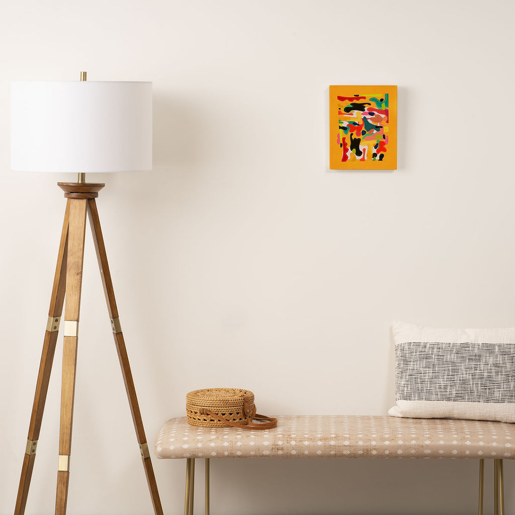 Modern Abstract Shapes 15 Canvas Print Gallery Image 2