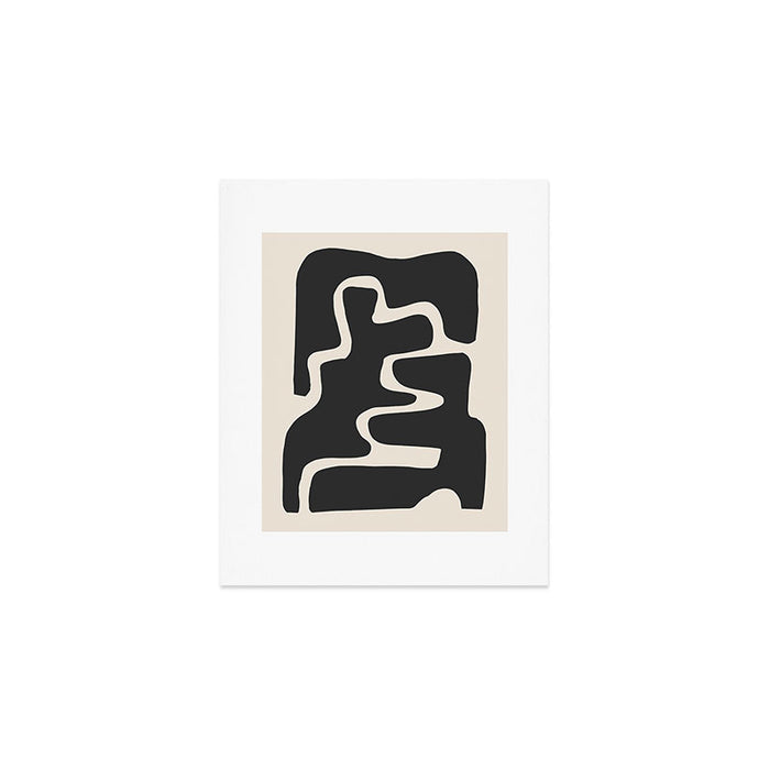 Modern Abstract Shapes 17 Art Print Gallery Image 1