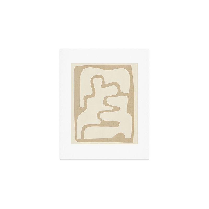 Modern Abstract Shapes 20 Art Print Gallery Image 1