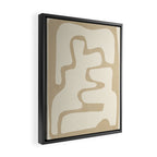 Modern Abstract Shapes 20 Framed Canvas Print Gallery Image 2