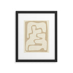 Modern Abstract Shapes 20 Framed Art Print Gallery Image 5