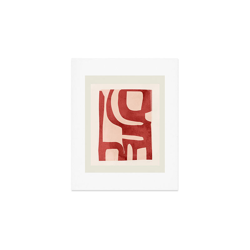 Modern Abstract Shapes 29 Art Print Gallery Image 1
