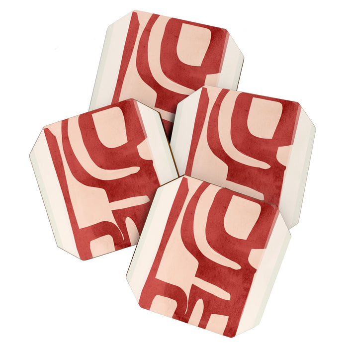 Modern Abstract Shapes 29 Coaster Gallery Image 1