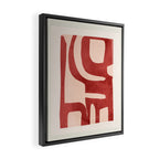 Modern Abstract Shapes 29 Framed Canvas Print Gallery Image 2