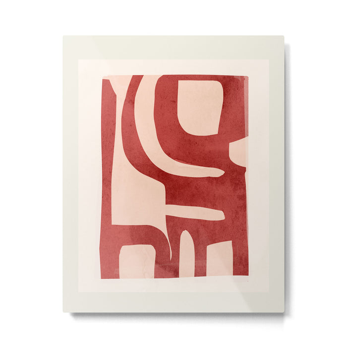 Modern Abstract Shapes 29 Metal Print Gallery Image 1