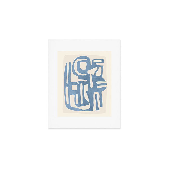Modern Abstract Shapes 35 Art Print Gallery Image 1