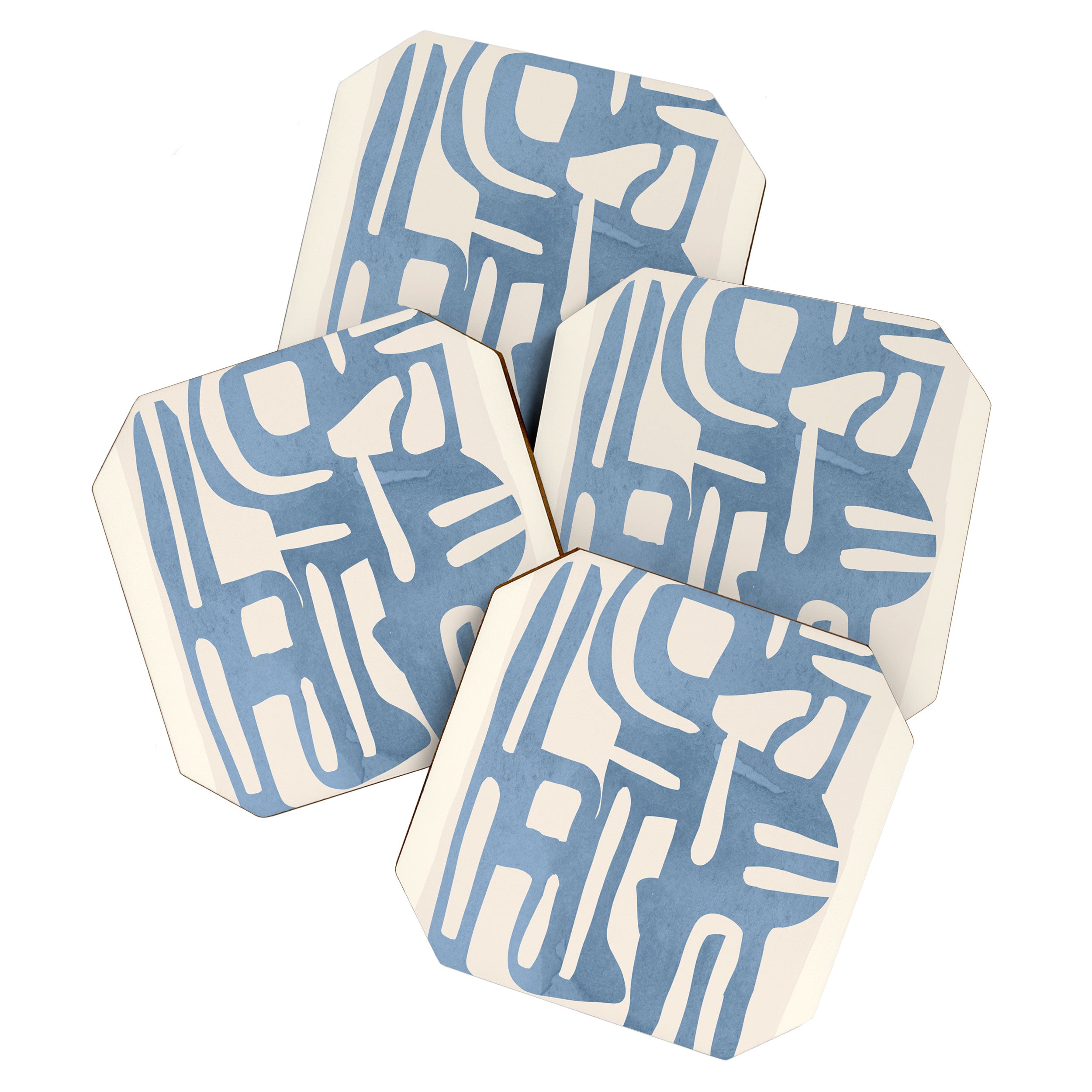 Modern Abstract Shapes 35 Coaster Gallery Image 1