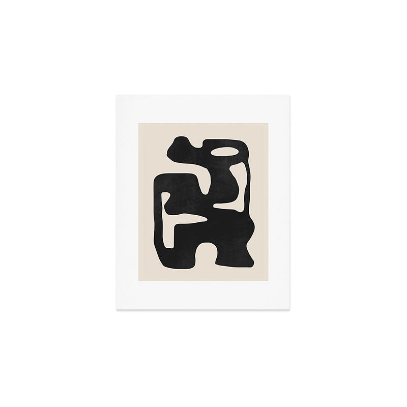 Modern Abstract Shapes 42 Art Print Gallery Image 1