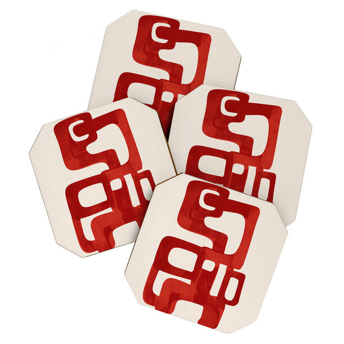 Modern Abstract Shapes 47 Coaster Gallery Image 1