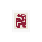 Modern Abstract Shapes 72 Art Print Gallery Image 1