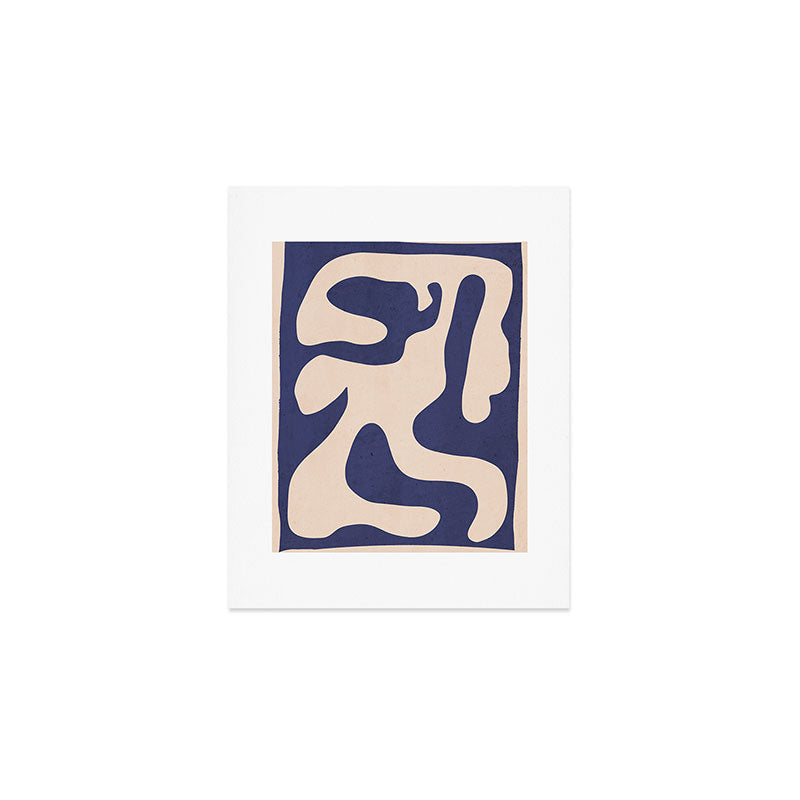 Modern Abstract Shapes 73 Art Print Gallery Image 1