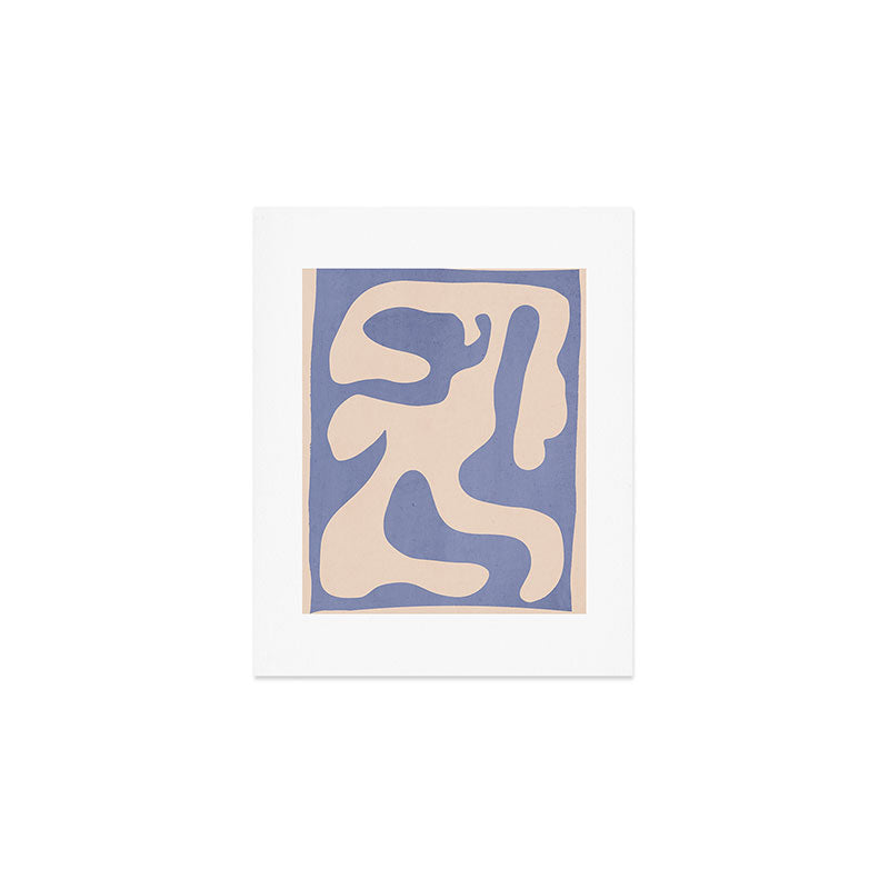 Modern Abstract Shapes 78 Art Print Gallery Image 1