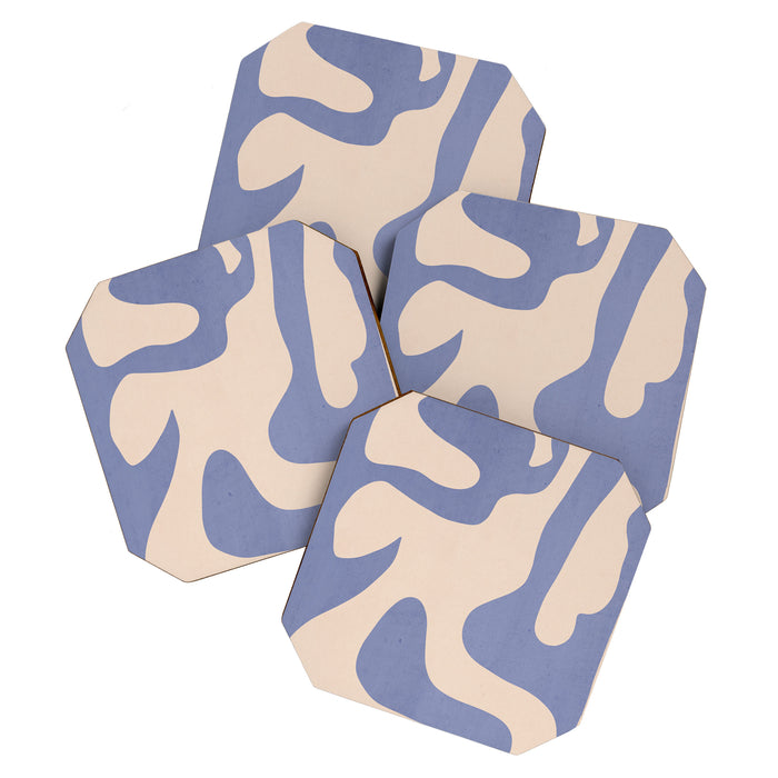 Modern Abstract Shapes 78 Coaster Gallery Image 1