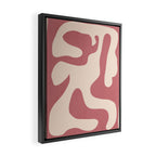Modern Abstract Shapes 88 Framed Canvas Print Gallery Image 2