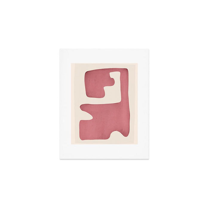 Modern Abstract Shapes 89 Art Print Gallery Image 1