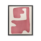 Modern Abstract Shapes 89 Framed Canvas Print Gallery Image 6