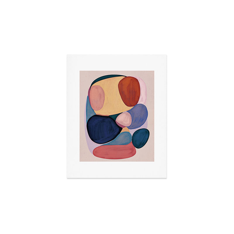 Modern Abstract Shapes 93 Art Print Gallery Image 1