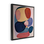 Modern Abstract Shapes 93 Framed Canvas Print Gallery Image 2