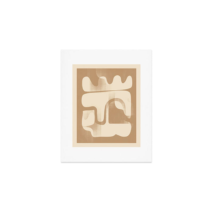 Modern Abstract Shapes 97 Art Print Gallery Image 1
