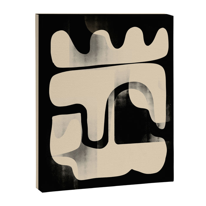 Modern Abstract Shapes 98 Canvas Print Gallery Image 1