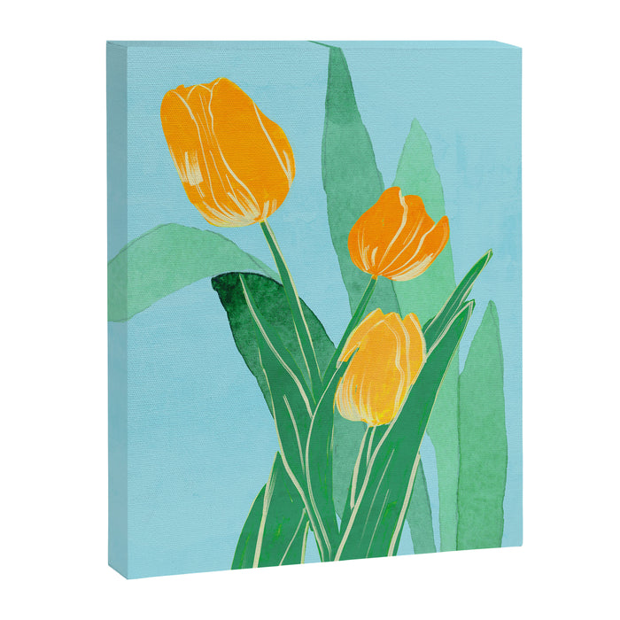 Modern Art Flowers 20 Canvas Print Gallery Image 1