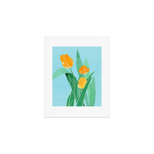 Modern Art Flowers 20 Art Print Gallery Image 1