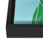 Modern Art Flowers 20 Framed Canvas Print Gallery Image 3