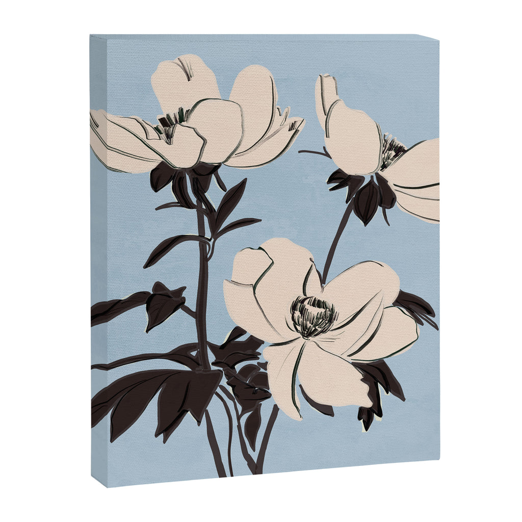 Modern Art Flowers 7 Canvas Print Gallery Image 8