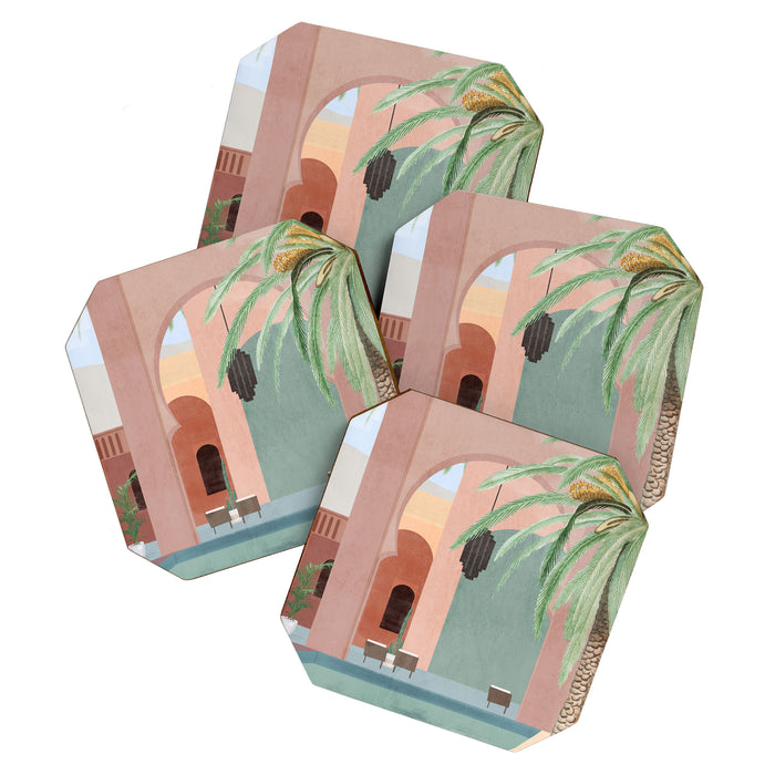 Moroccan Pool Coaster Gallery Image 1