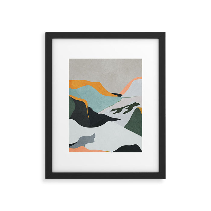 mountains Framed Art Print Gallery Image 1