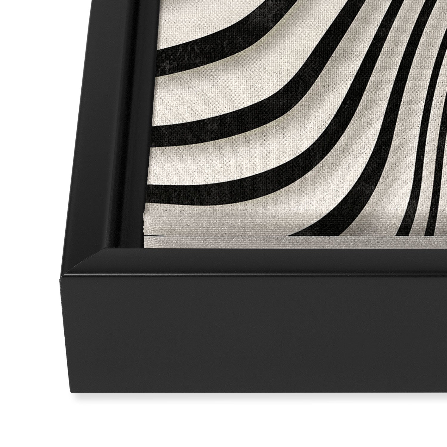 Movement of Lines 6 Framed Canvas Print Gallery Image 3