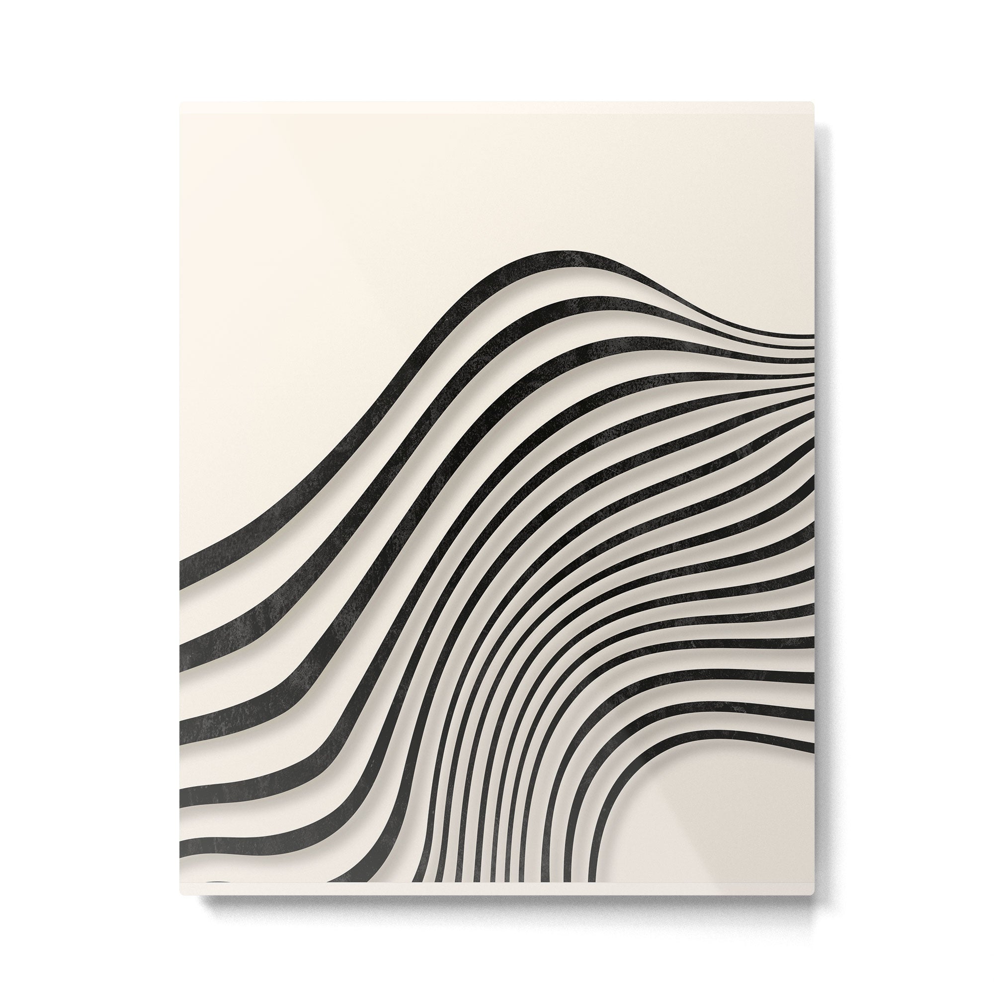 Movement of Lines 6 Metal Print Gallery Image 6