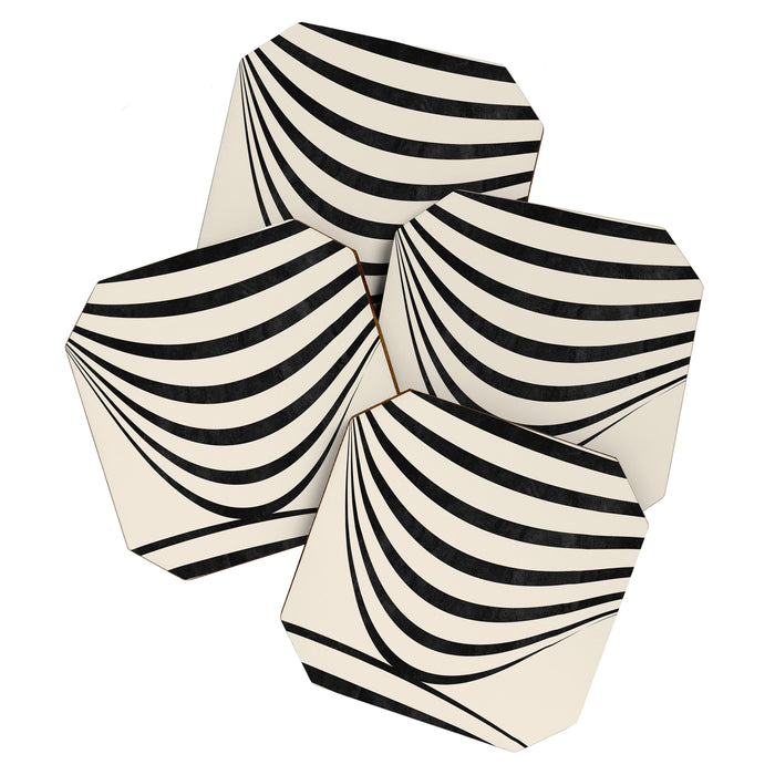 Movement of Lines 7 Coaster Gallery Image 1
