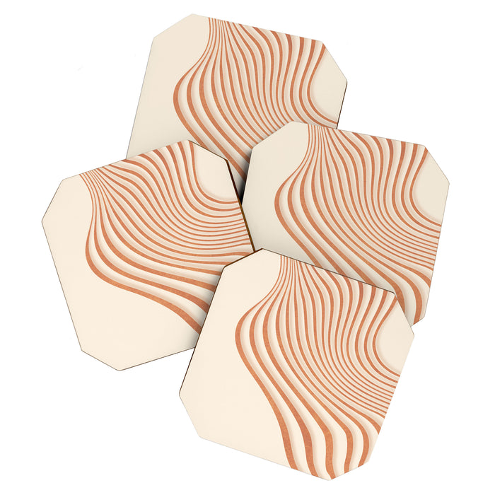 Movement of Lines Coaster Gallery Image 1