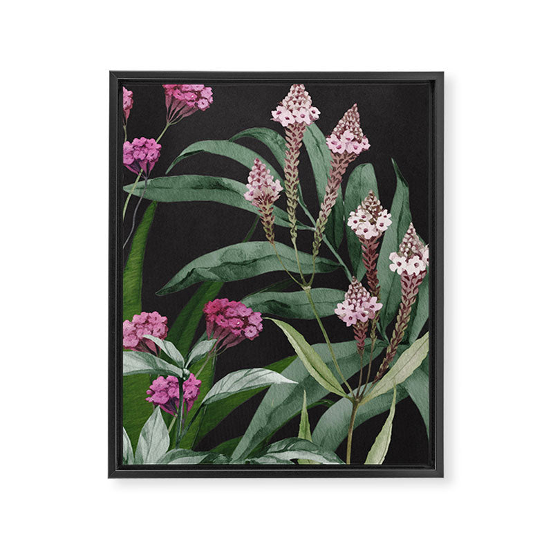 Night Garden Framed Canvas Print Gallery Image 6