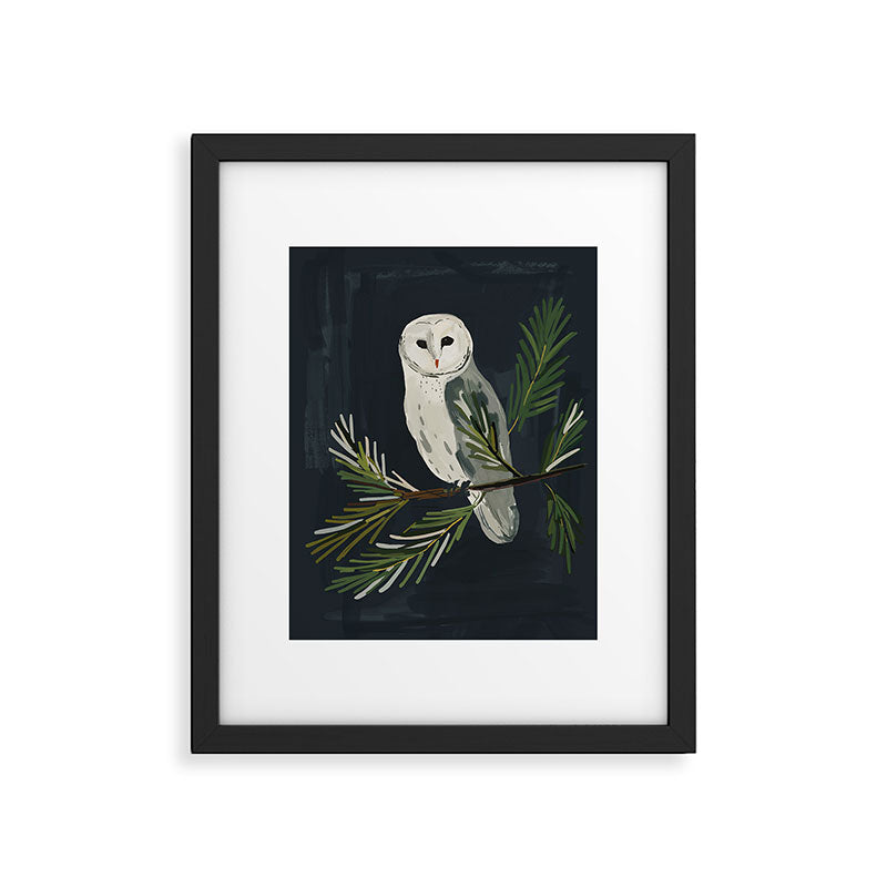 Night Owl Framed Art Print Gallery Image 5