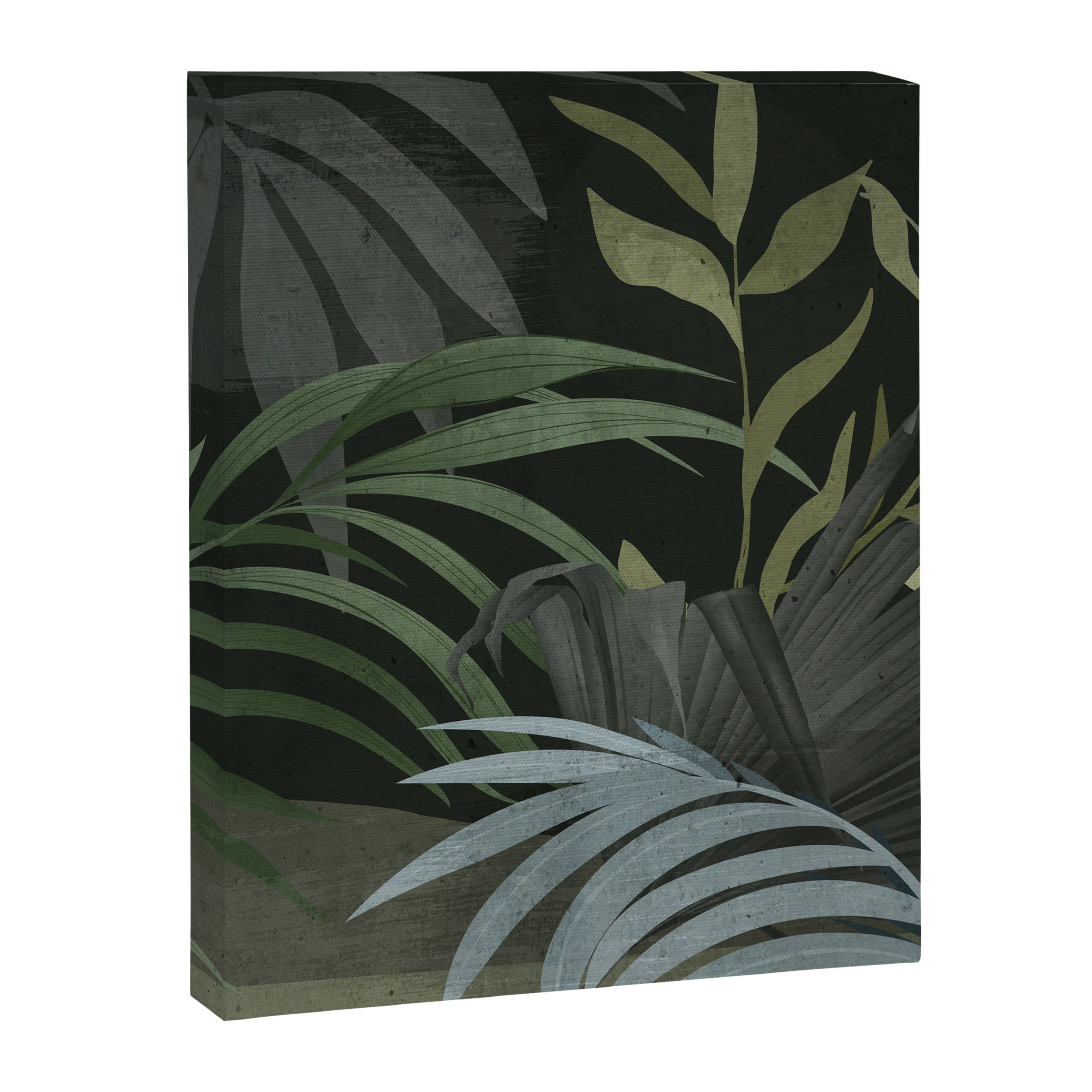 Night Tropical Jungle Canvas Print Gallery Image 6