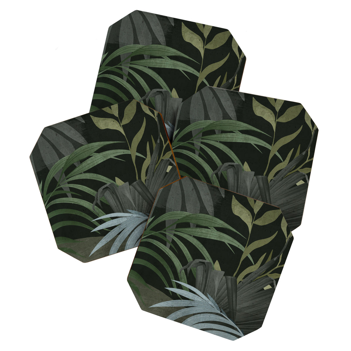 Night Tropical Jungle Coaster Gallery Image 1