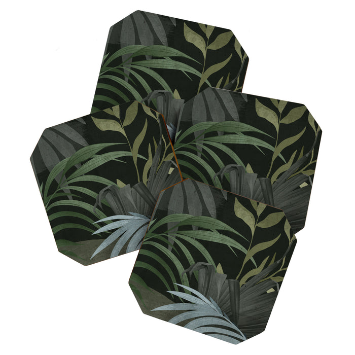 Night Tropical Jungle Coaster Gallery Image 1