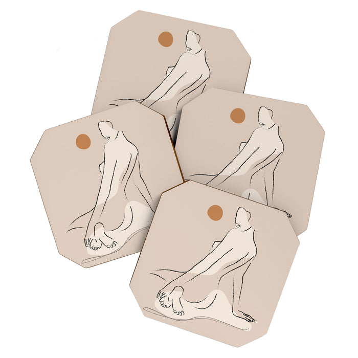 Nude 2 Coaster Gallery Image 1