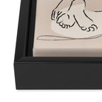 Nude 2 Framed Canvas Print Gallery Image 3