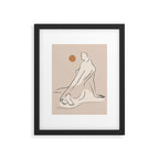 Nude 2 Framed Art Print Gallery Image 4