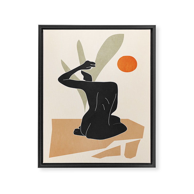 Nude Framed Canvas Print Gallery Image 6