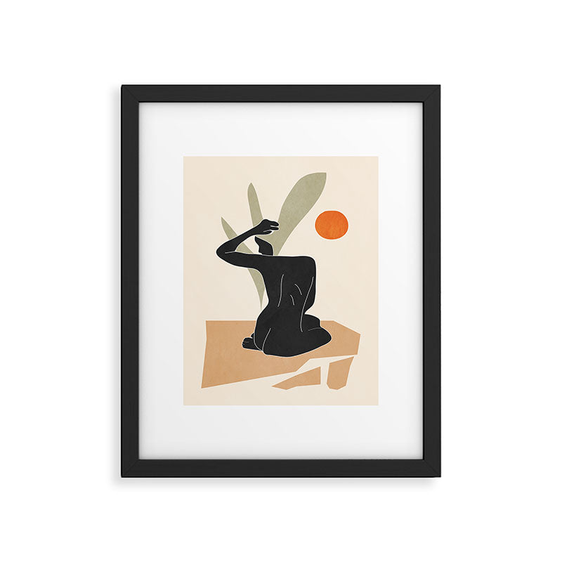 Nude Framed Art Print Gallery Image 5