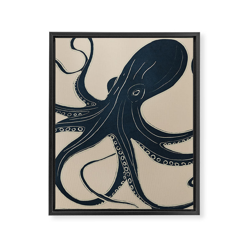 OCTOPUS 2 Framed Canvas Print Gallery Image 8