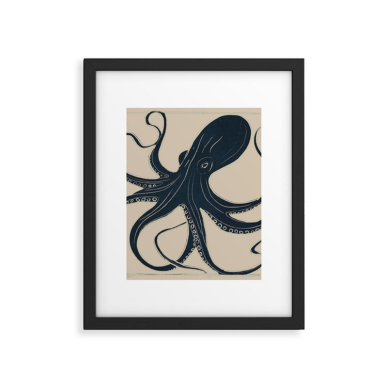 OCTOPUS 2 Framed Art Print Gallery Image 6
