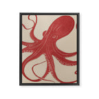 OCTOPUS 3 Framed Canvas Print Gallery Image 8