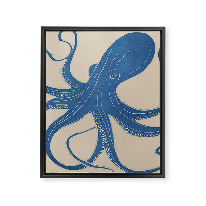 OCTOPUS 4 Framed Canvas Print Gallery Image 1