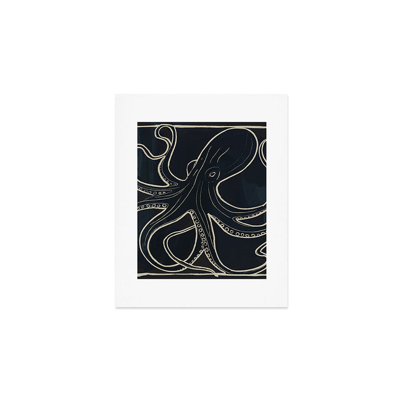 Octopus Art Print Gallery Image 1