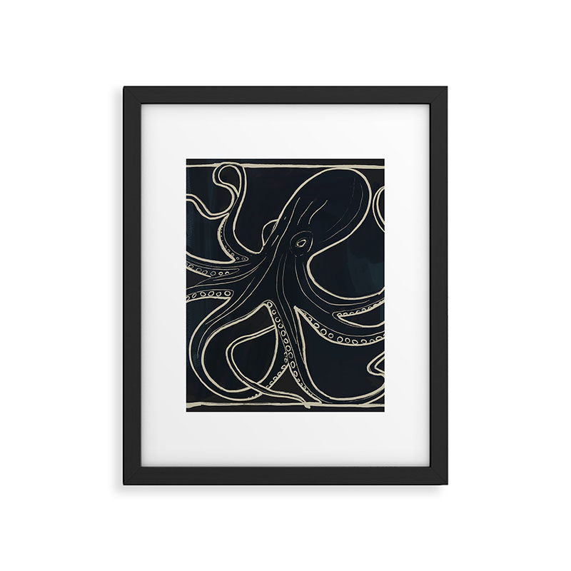 Octopus Framed Art Print Gallery Image 6